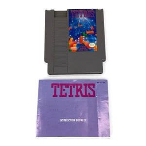 Tetris (Nintendo NES, 1989) Original - Nur Cartridge & Handbuch - Getestet - Bild 1 von 10