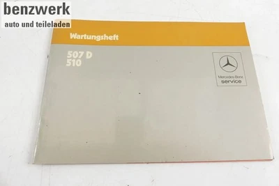 Cuaderno de mantenimiento Mercedes T2 507D 510 cuaderno de servicio cuaderno de verificación NUEVO NOS 6675840095 ✔ - Imagen 1 de 2