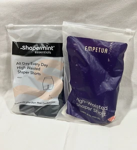 Pantalones Cortos Shapermint Talle Alto Modelador Control Abdomen XXXL Negro y XXXLnude - Imagen 1 de 5