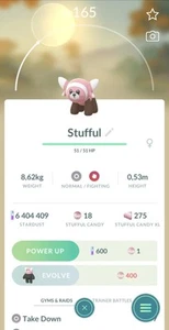 Stufful X15 - LUCKY CHANCE - Pokemon Trade GO - Afbeelding 1 van 2
