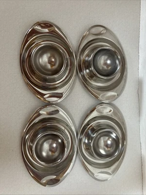 MCM (4) 德国 WMF CROMARGAN 不锈钢 18/10 鸡蛋杯 — 第 1/4 张图片