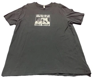 Hocus Pocus Halloween DNA Test Witch Shirt XL 21x30.5 Woman Witches *Blemishes - Picture 1 of 10