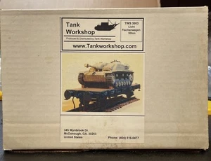 Tank Workshop Licht Flachenwagon 50ton Light Flat Car Resin Model Kit TWS3003 - Picture 1 of 5