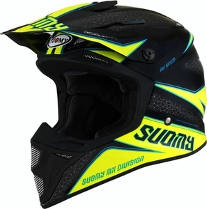 Suomy Speed Transition MX Offroad Helmet Yellow/Black - Picture 1 of 7