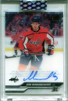 2023-24 Upper Deck Clear Cut CCIM Ivan Miroshnichenko Rookie Auto - Image 1 of 2