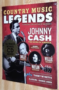 Country Music Legends Johnny Cash Zinepak George Jones Dolly Parton Alabama NEW! - Picture 1 of 2