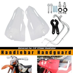 For Honda Suzuki Kawasaki Dirt MX ATV New Motorcycle 7/8" Handlebar Hand Guards - Picture 1 of 6
