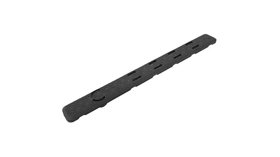 UTG Low Profile Keymod Rail Panel Covers - Matte Black, 5.5" Length, 7 Pack - Image 1 of 1