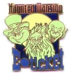 Disney Pin Mansión Embrujada Boleto Grim Grinning Ghosts LE 3000 WDW 263 - Imagen 1 de 1