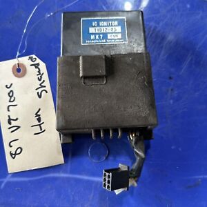 1986-1987 HONDA SHADOW 700 VT700C ECU COMPUTER CONTROLLER UNIT BLACK BOX ECM CDI