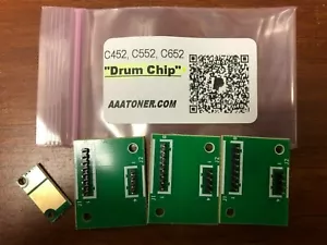 4 Imaging Drum Chip Refill for Konica Minolta Bizhub C452, C552, C652 (IU-612) - Picture 1 of 2