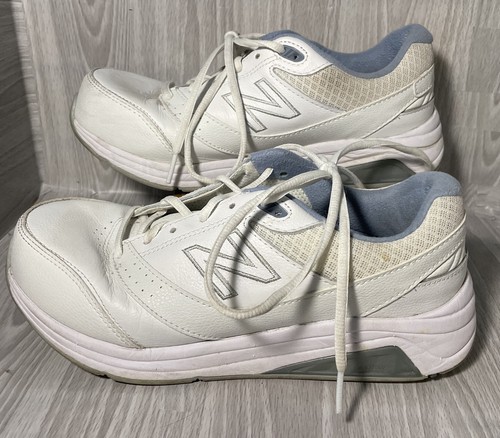 New Balance 813v1 scarpe da passeggio uomo in pelle taglia 8 D running palestra