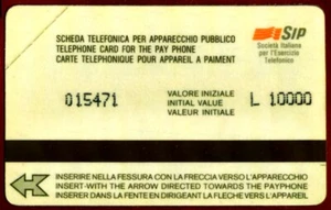 G P 63 C&C 1078 SCHEDA TELEFONICHA NUOVA MAGNETIZZATA URMET BIANCA 10.000 L - Imagen 1 de 2