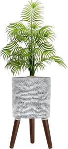 Mid Century Planters for Indoor Plants with Stand,Modern Tall Decorative Flower - Picture 1 of 12