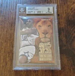 1994-95 Fleer Young Lions Shaquille O' Neal BGS 9 Mint w/ 10 Centering Shaq PSA - Picture 1 of 2