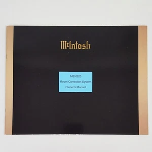 Original McIntosh MEN220 Room Correction Manual (New Old Stock) - Picture 1 of 1