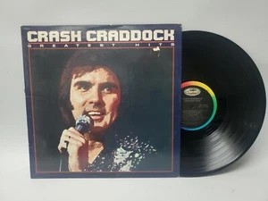 BILLY ‘CRASH’ CRADDOCK AUTOGRAPHED/SIGNED NM LP RECORD "GREATEST HITS" - Imagen 1 de 4