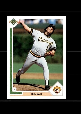1991 Upper Deck - Bob Walk #689 - Image 1 of 2