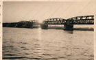 Cremona Tramonto Ponte sul fiume Po Fotografia