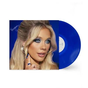 MEGAN MORONEY AM I OKAY? OFFICIAL SIGNED VINYL 12" BLUE LP LIMITED EDITION RARE - Picture 1 of 4