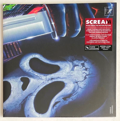 SCREAM VI * MUSIC FROM THE MOTION PICTURE * US 2x BLACK VINYL * BN & SEALED! - Image 1 of 4