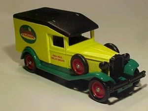 1936 Packard Van Cubanita Orange Lledo 929 Dutch Promo 1/50 Diecast Mint Loose - Picture 1 of 5