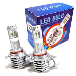 9012 HIR2 LED Headlight Conversion Kit High Low Beam Bulbs Super White Light 2x - Picture 1 of 10