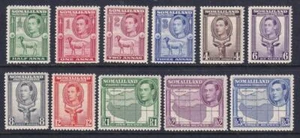 Somaliland 1938 Values to 3R MM. GVI part set. - Picture 1 of 2