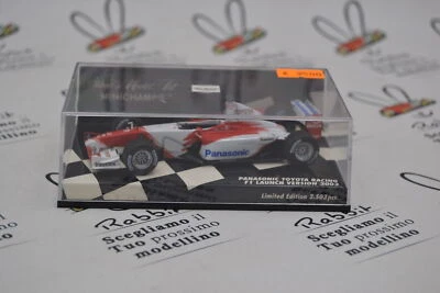 DIE CAST " PANASONIC TOYOTA RACING F1 LAUNCH VERSION 2003 "  MINICHAMPS 1/43 ... - Immagine 1 di 3