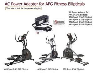 AC Power Adapter Power Supply for AFG Fitness Sport 2.5AE 3.5AE 5.5 Ellipticals - Picture 1 of 6