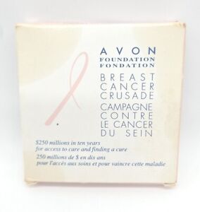 Avon Foundation Breast Cancer Crusade Memo Jotter Compact with Mirror Pad Pen