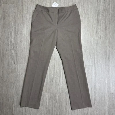 Pantalones Halógenos Nordstrom Semi Formales Curvilíneos NUEVO Talla 6P Taupe 30x29 Ropa Profesional Foto 1 de 4