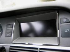 D AUDI a6 c6 4f CROMO QUADRO PER TACHIMETRO anelli centro-acciaio inox lucidato 2 pezzi