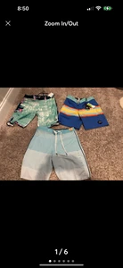 3 new boys swim trunks. billabong quiksilver - Picture 1 of 6