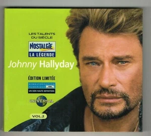 JOHNNY HALLYDAY ♦ NEUF & LE MOINS CHER ♦ LES TALENTS DU SIÈCLE vol. 2 nostalgie - Picture 1 of 2