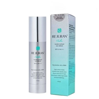 REJURAN Healer Wasserkapsel Sonnenserum, LSF + 15, PA ++, Anti-Aging, feuchtigkeitsspendend