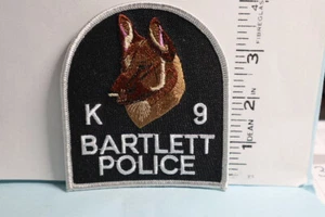 police patch  K 9 BARTLETT POLICE TENNESSEE - Picture 1 of 1