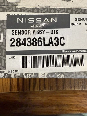NEW OEM Nissan 2021-2025 Sentra Cruise Control Distance Sensor Radar 28438-6LA3C - Image 1 of 4