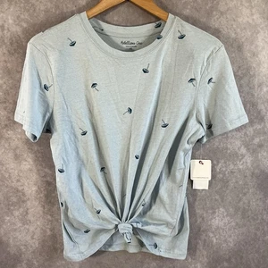 Neu Rebellious One Shirt Damen XS hellblau Pilz Oberteil Kurzarmshirt neu mit Etikett - Bild 1 von 8