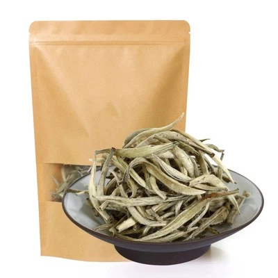 250 г Превосходная Серебряная Игла Белый Чай Бай Хао Инь Чжэнь Китайские Наконечники Отдельные - Изображение 1 из 4