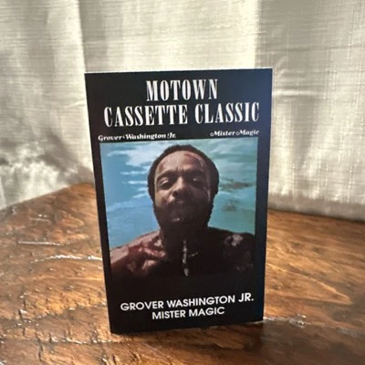 Grover Washington Jr - Mister Magic 1972 Classic Motown Cassette Tape - Image 1 of 4