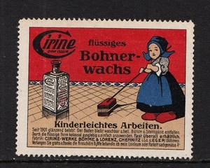 403584/ Marchio pubblicitario - Cera di fagioli Cirine - Cirine-Werke - Chemnitz - Foto 1 di 1