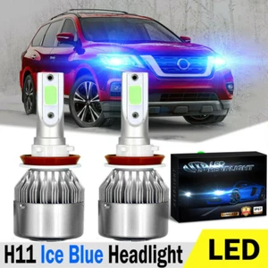  Ice Blue LED Headlight Bulbs Kit H11 Low Beam for NISSAN Pathfinder 2013-2018 - Bild 1 von 12
