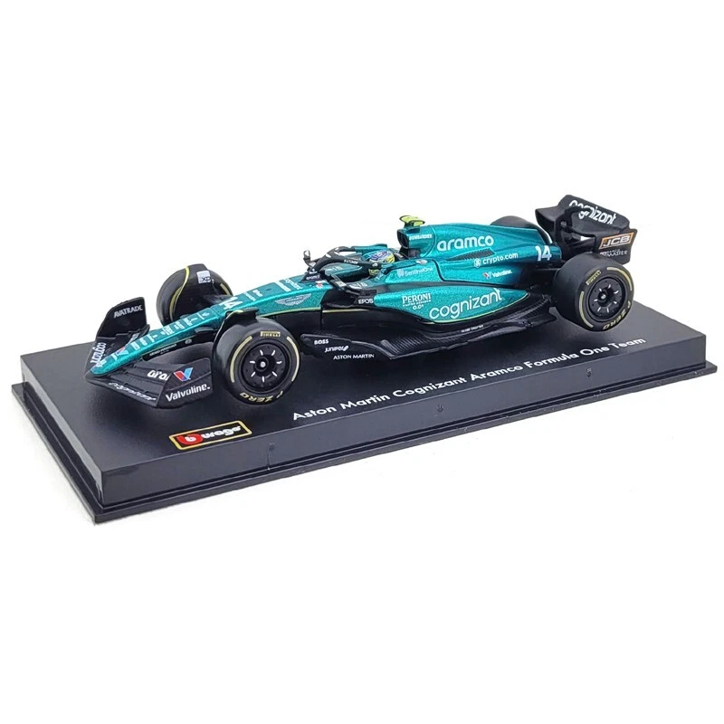 Modelli Fernando Alonso Aston Martin F1 AMR23 2023 - 1/43 Bburago - Immagine 1 di 3
