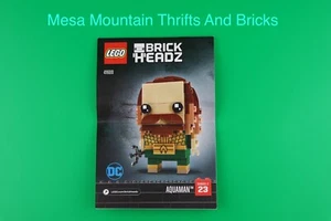 LEGO® DC 41600 BrickHeadz Aquaman Instruction Manual Only! - Picture 1 of 2