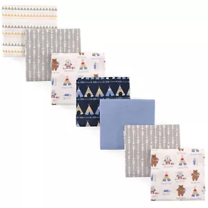 Coperte riceventi flanella cotone Luvable Friends bambino bambino, tribù, taglia unica - Foto 1 di 2