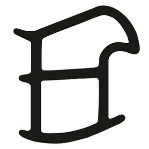 Türdichtung Stahlzargendichtung Z-1095 Zargendichtung Tür Zimmertürdichtung - Bild 1 von 11