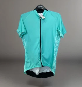 NWOT ASSOS Uma GT EVO Aqua Green SS Lady Women's Cycling Jersey Top Shirt 2XL - Picture 1 of 15
