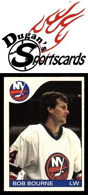 1985-86 O-Pee-Chee #97 Bob Bourne - Image 1 of 2