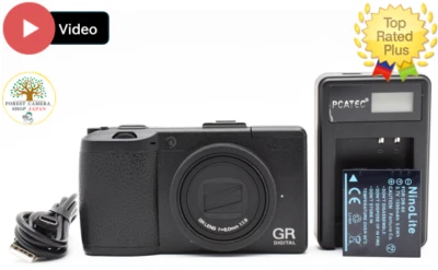 S/C 53 !【MINT】RICOH GR DIGITAL III 3 10.0MP Black Digital Camera f1.9 From Japan - Image 1 of 4